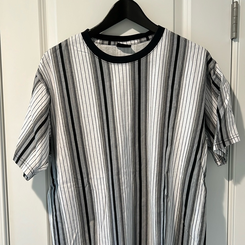 Loose Fit Cotton On Striped Tee